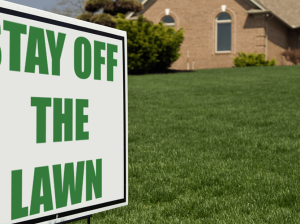 lawn signs in Coeur d`Alene, ID